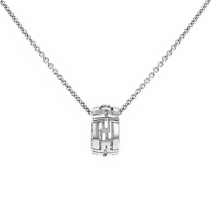 [Perla Lux]PARENTESI NECKLACE SILVER