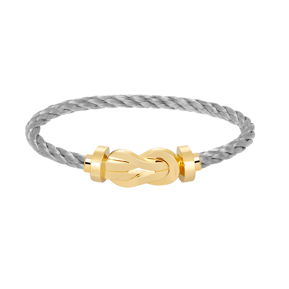 [Perla Lux]CHANCE LARGE 8 FIGURE BUCKLE NO DIAMOND BRACELET GOLD
