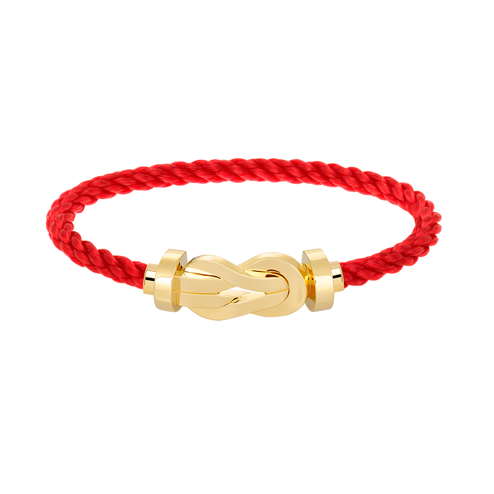 [Perla Lux]CHANCE LARGE 8 FIGURE BUCKLE NO DIAMOND BRACELET GOLD