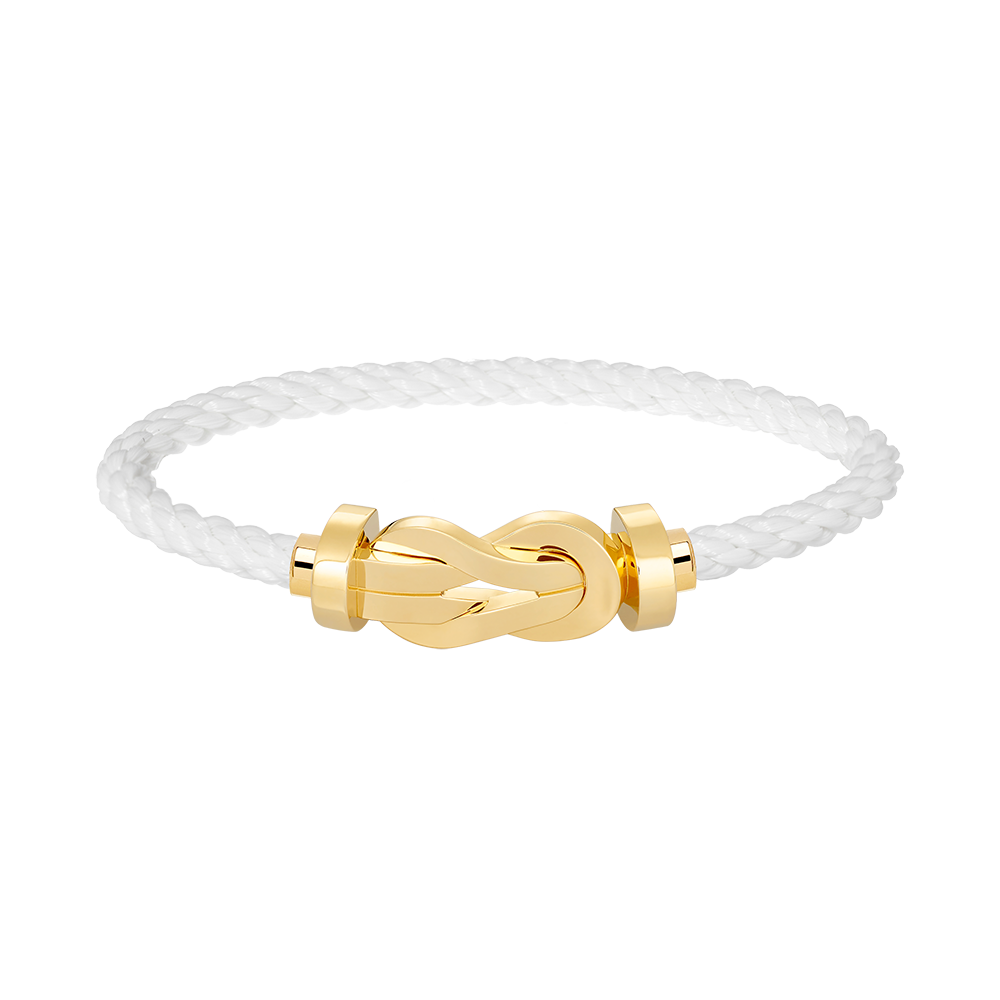 [Perla Lux]CHANCE LARGE 8 FIGURE BUCKLE NO DIAMOND BRACELET GOLD