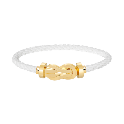 [Perla Lux]CHANCE LARGE 8 FIGURE BUCKLE NO DIAMOND BRACELET GOLD