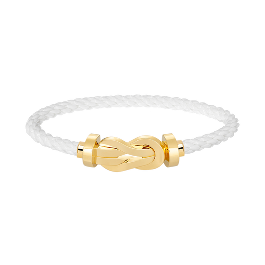 [Perla Lux]CHANCE LARGE 8 FIGURE BUCKLE NO DIAMOND BRACELET GOLD
