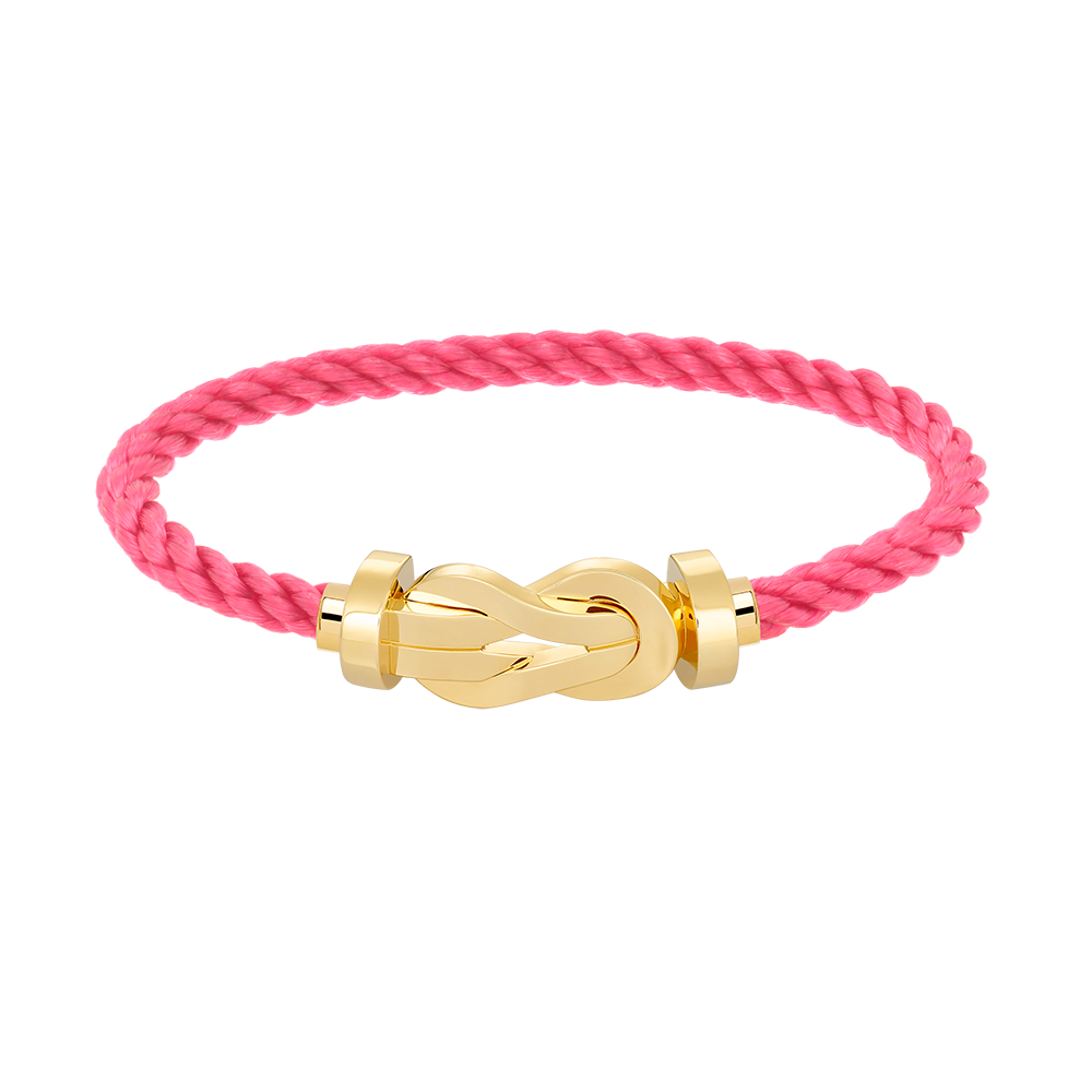 [Perla Lux]CHANCE LARGE 8 FIGURE BUCKLE NO DIAMOND BRACELET GOLD