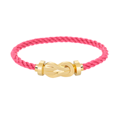 [Perla Lux]CHANCE LARGE 8 FIGURE BUCKLE NO DIAMOND BRACELET GOLD