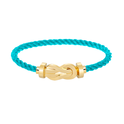 [Perla Lux]CHANCE LARGE 8 FIGURE BUCKLE NO DIAMOND BRACELET GOLD
