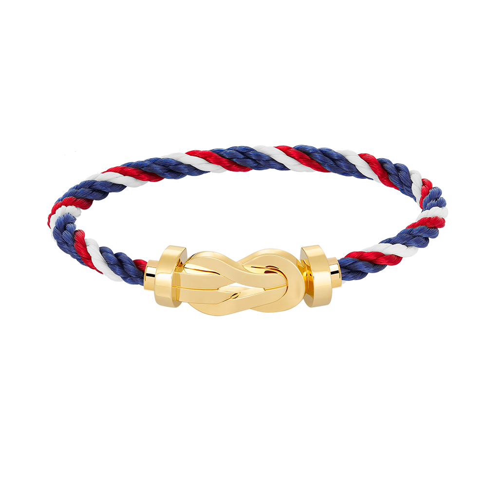 [Perla Lux]CHANCE LARGE 8 FIGURE BUCKLE NO DIAMOND BRACELET GOLD