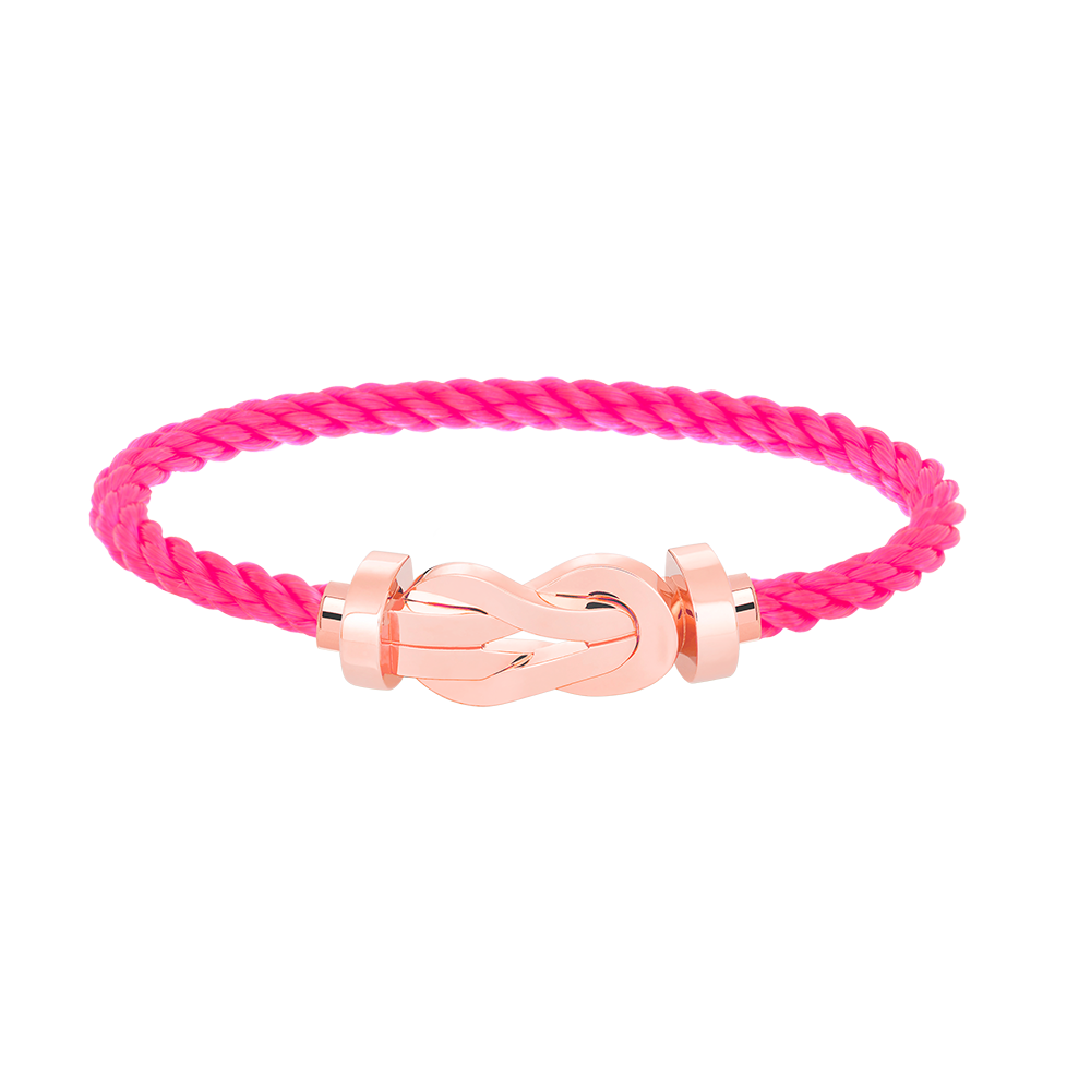 [Perla Lux]CHANCE LARGE 8 FIGURE BUCKLE NO DIAMOND BRACELET ROSE GOLD