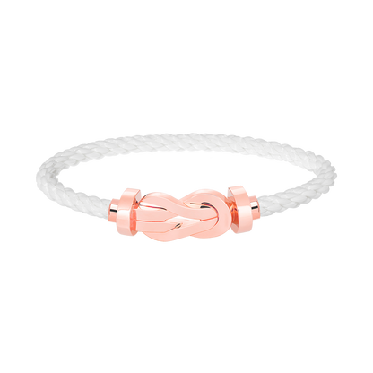 [Perla Lux]CHANCE LARGE 8 FIGURE BUCKLE NO DIAMOND BRACELET ROSE GOLD