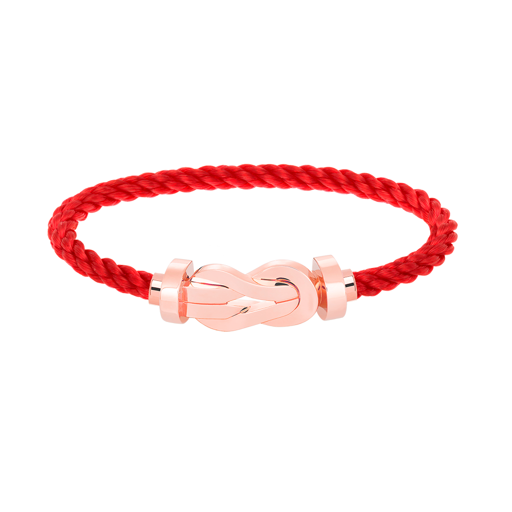 [Perla Lux]CHANCE LARGE 8 FIGURE BUCKLE NO DIAMOND BRACELET ROSE GOLD
