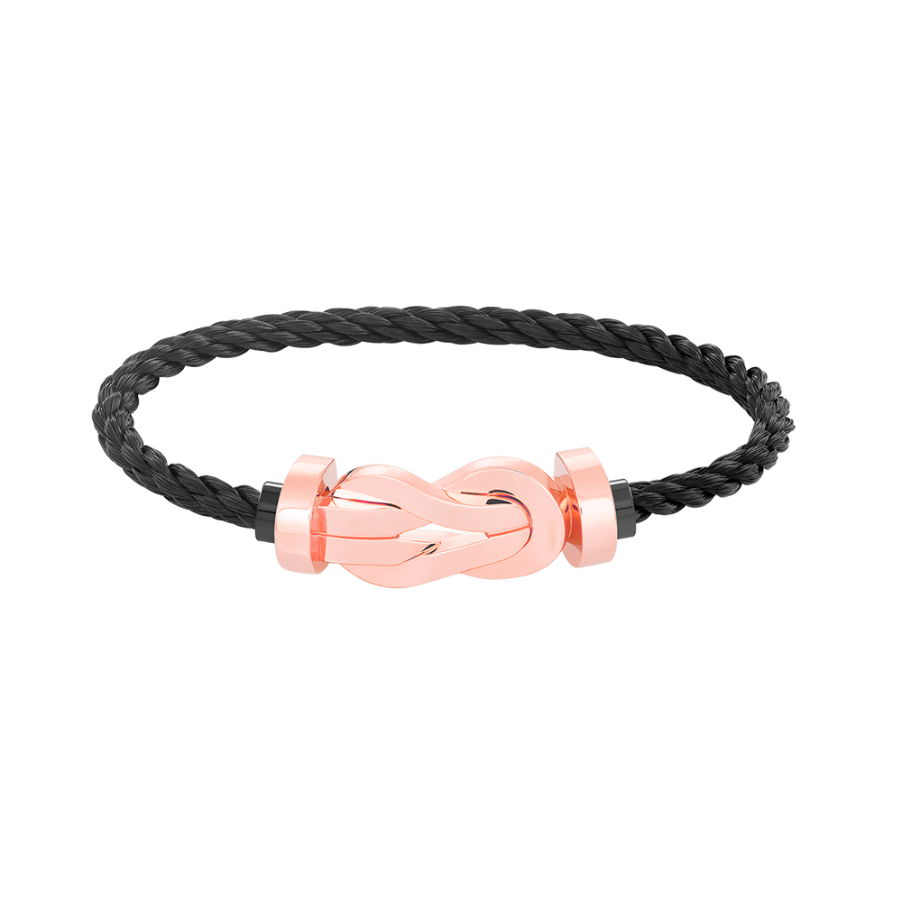 [Perla Lux]CHANCE LARGE 8 FIGURE BUCKLE NO DIAMOND BRACELET ROSE GOLD