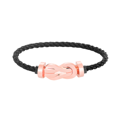 [Perla Lux]CHANCE LARGE 8 FIGURE BUCKLE NO DIAMOND BRACELET ROSE GOLD