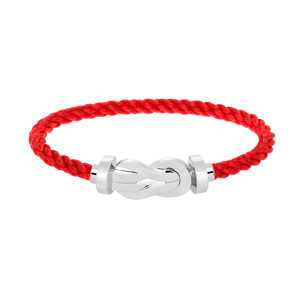 [Perla Lux]CHANCE LARGE 8 FIGURE BUCKLE NO DIAMOND BRACELET SILVER