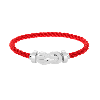 [Perla Lux]CHANCE LARGE 8 FIGURE BUCKLE NO DIAMOND BRACELET SILVER