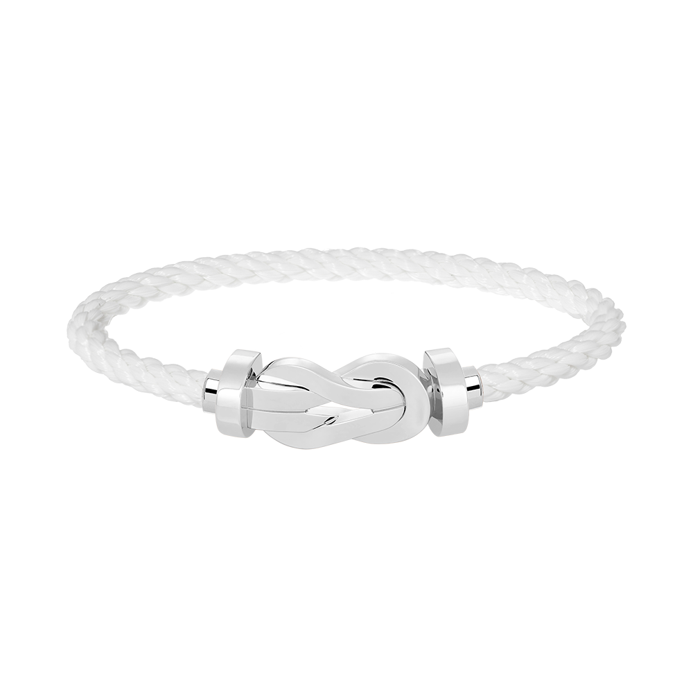 [Perla Lux]CHANCE LARGE 8 FIGURE BUCKLE NO DIAMOND BRACELET SILVER