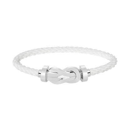 [Perla Lux]CHANCE LARGE 8 FIGURE BUCKLE NO DIAMOND BRACELET SILVER