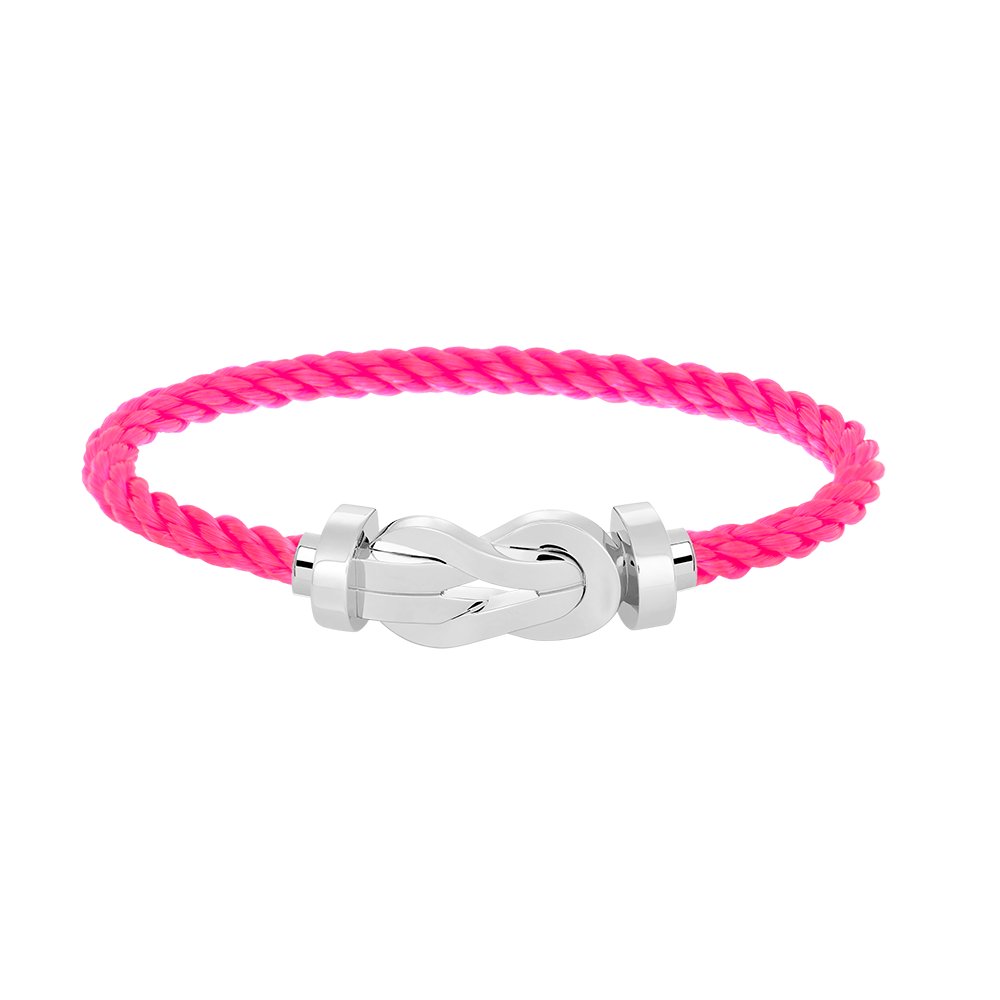 [Perla Lux]CHANCE LARGE 8 FIGURE BUCKLE NO DIAMOND BRACELET SILVER