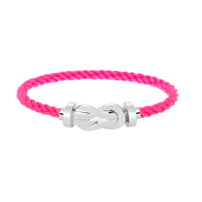 [Perla Lux]CHANCE LARGE 8 FIGURE BUCKLE NO DIAMOND BRACELET SILVER