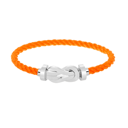 [Perla Lux]CHANCE LARGE 8 FIGURE BUCKLE NO DIAMOND BRACELET SILVER