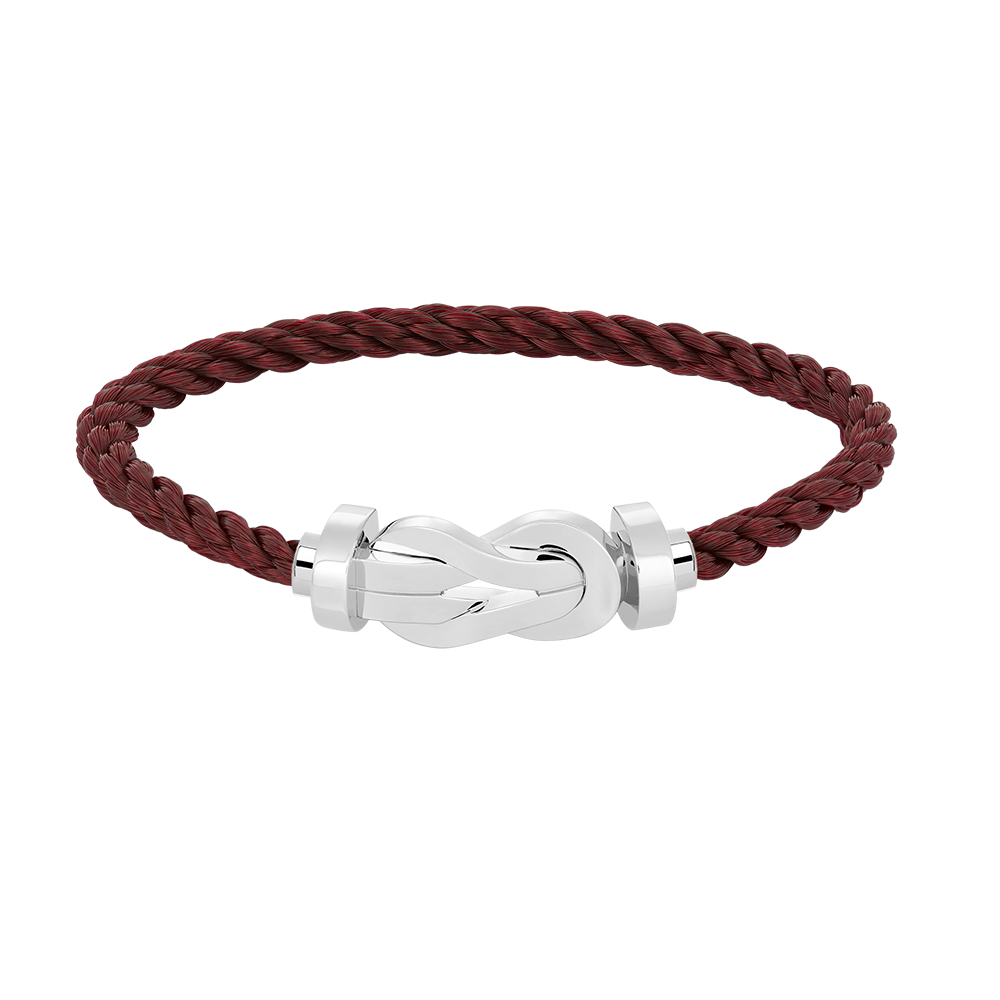 [Perla Lux]CHANCE LARGE 8 FIGURE BUCKLE NO DIAMOND BRACELET SILVER