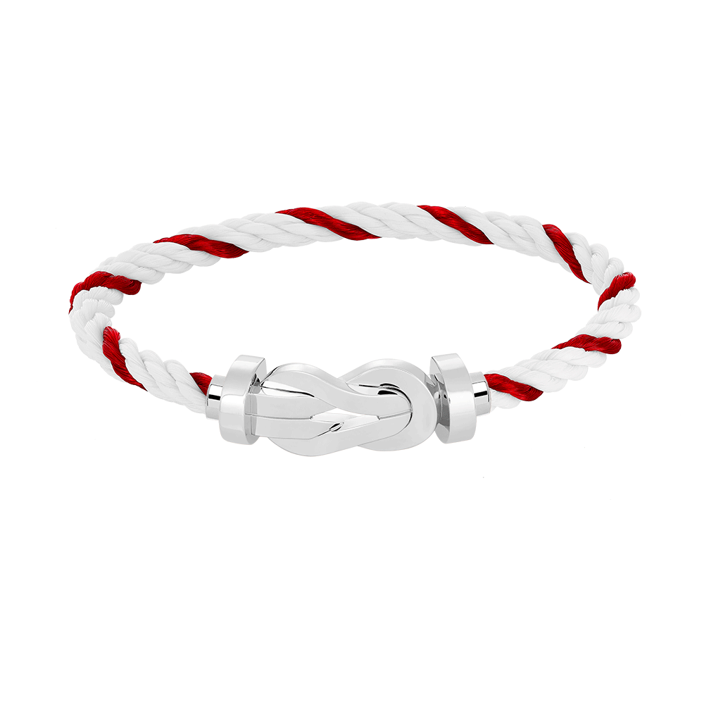 [Perla Lux]CHANCE LARGE 8 FIGURE BUCKLE NO DIAMOND BRACELET SILVER