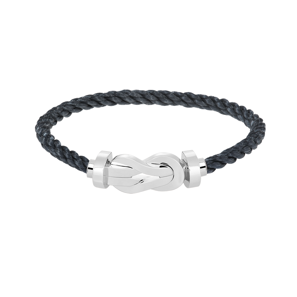 [Perla Lux]CHANCE LARGE 8 FIGURE BUCKLE NO DIAMOND BRACELET SILVER