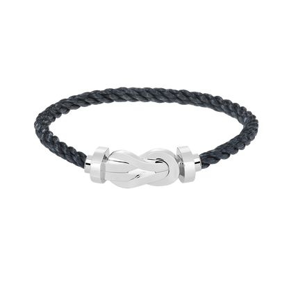 [Perla Lux]CHANCE LARGE 8 FIGURE BUCKLE NO DIAMOND BRACELET SILVER