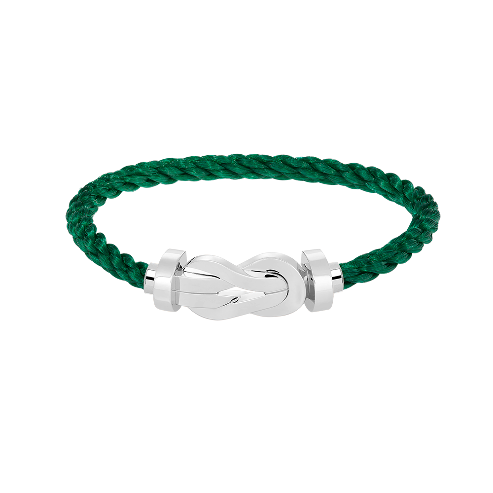 [Perla Lux]CHANCE LARGE 8 FIGURE BUCKLE NO DIAMOND BRACELET SILVER