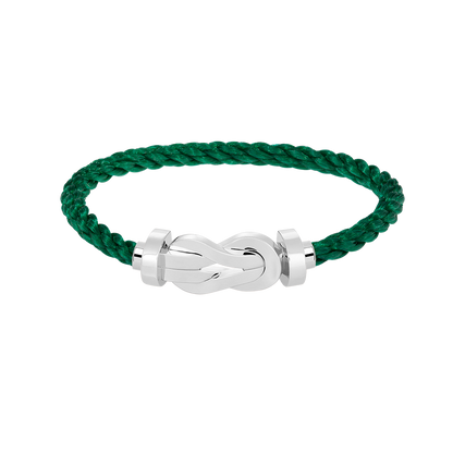 [Perla Lux]CHANCE LARGE 8 FIGURE BUCKLE NO DIAMOND BRACELET SILVER
