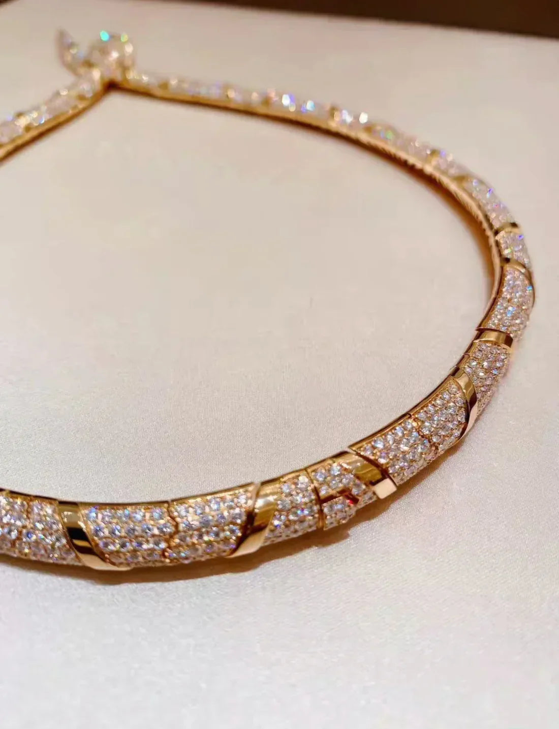 [Perla Lux]HAUTE COUTURE GOLD SERPENTI NECKLACE