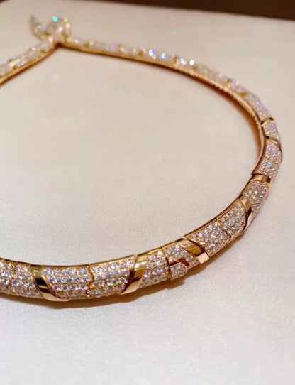 [Perla Lux]HAUTE COUTURE GOLD SERPENTI NECKLACE