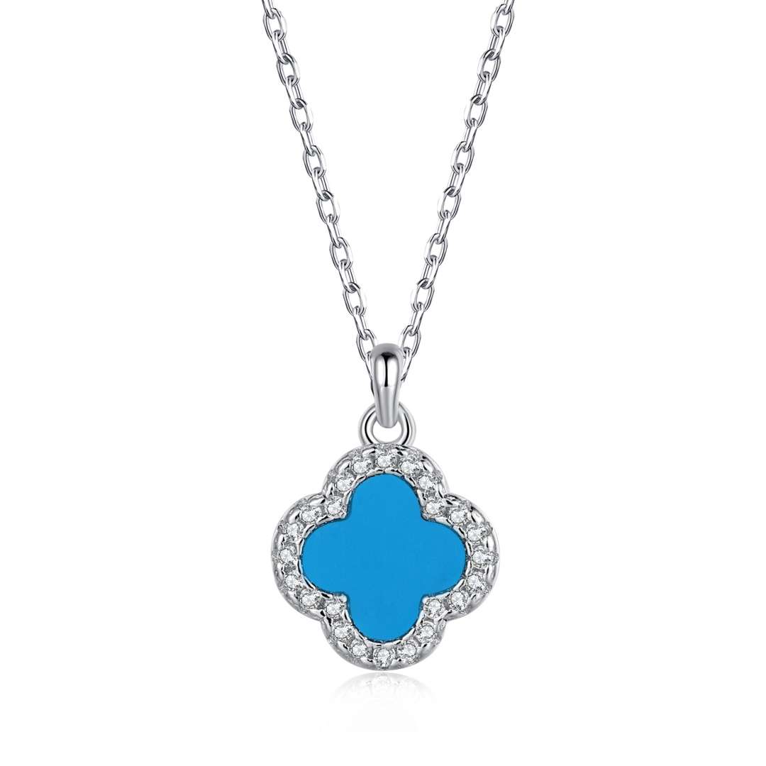 [Perla Lux]Dainty Flower Shape Necklace