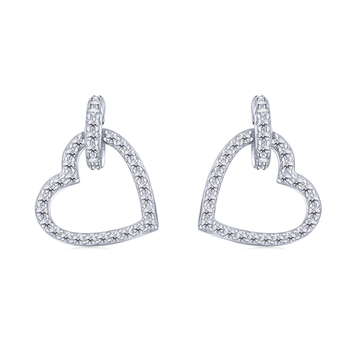 [Perla Lux]Dainty Heart Shape Earrings