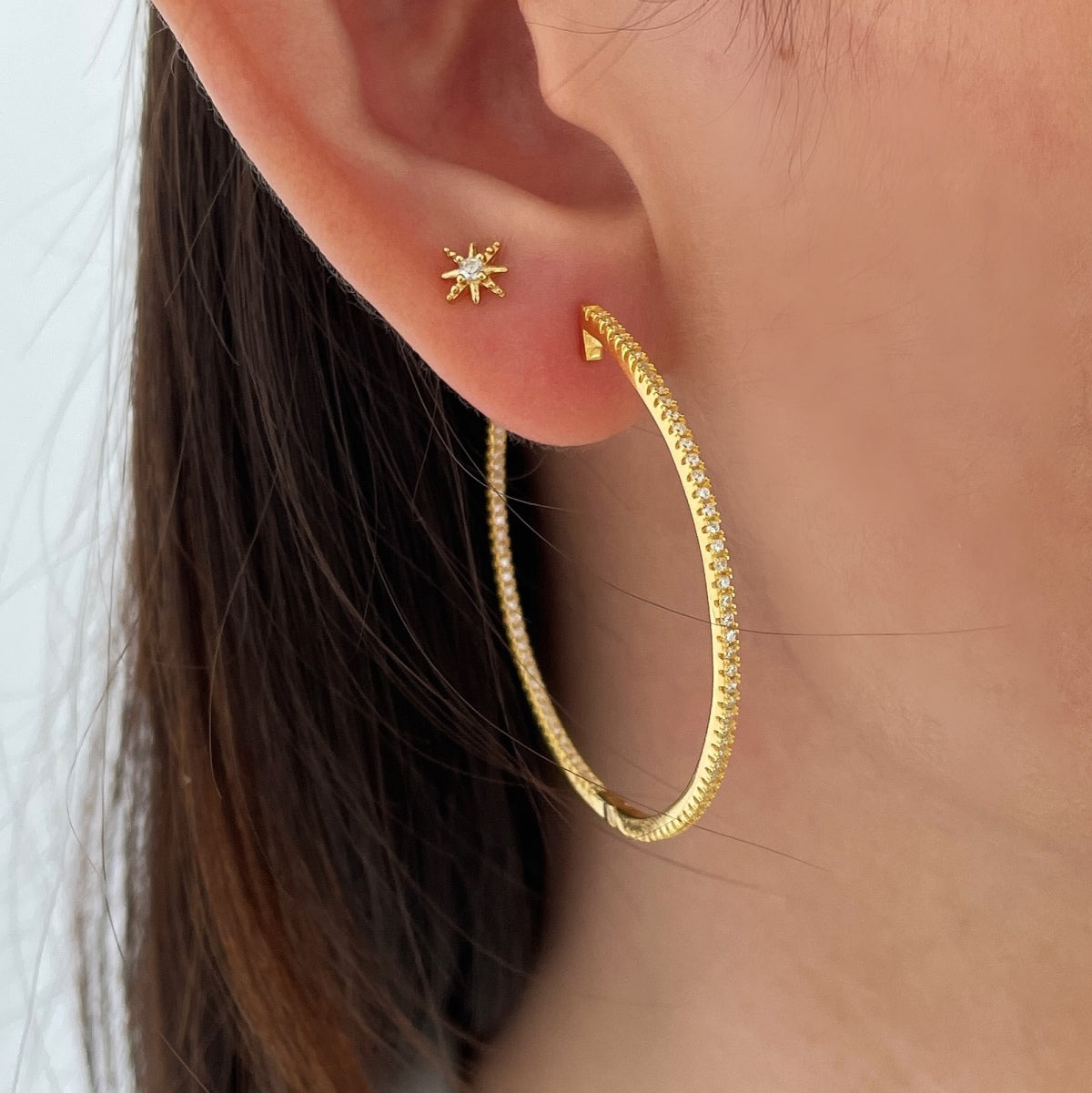 [Perla Lux]Popular Large Hoop Earrings