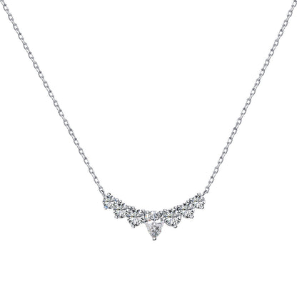 [Perla Lux]Dainty Colorful Heart Necklace