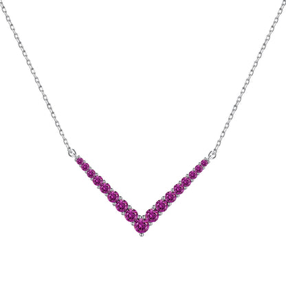 [Perla Lux]Ornate Round Cut Necklace