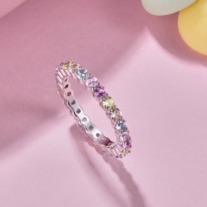 [Perla Lux]Dazzling Resplendent Round Cut Party Ring