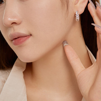 [Perla Lux]Dazzling Colorful Emerald Cut Daily Earrings