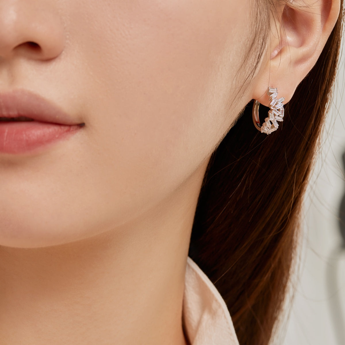 [Perla Lux]Dazzling Colorful Emerald Cut Daily Earrings