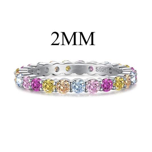 [Perla Lux]Dazzling Resplendent Round Cut Party Ring