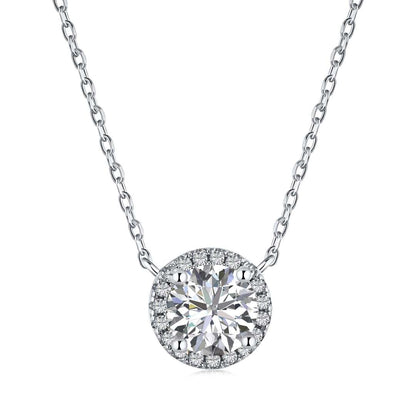 [Perla Lux]Luxurious Round Cut Necklace