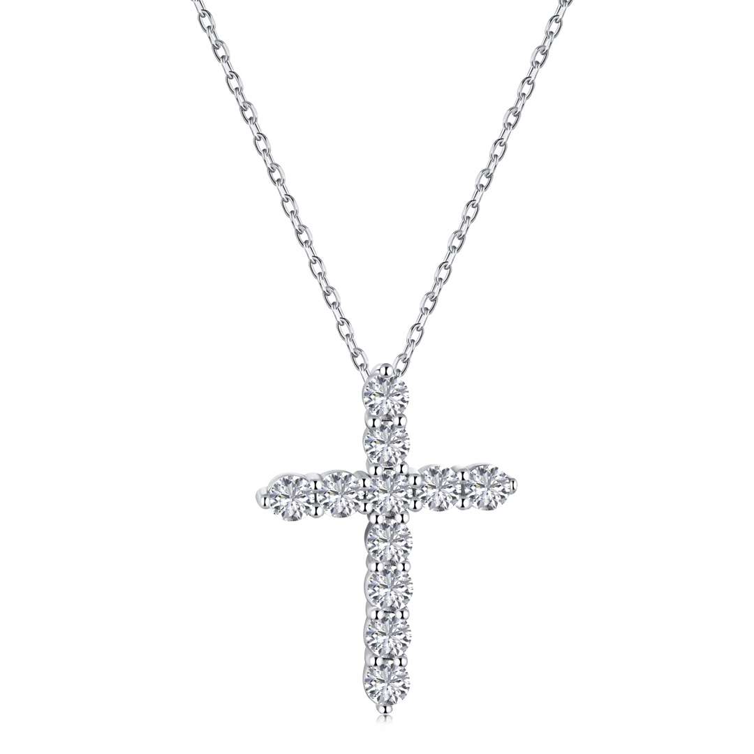 [Perla Lux]Unique Cross Shape Necklace