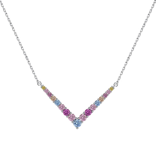 [Perla Lux]Ornate Round Cut Necklace
