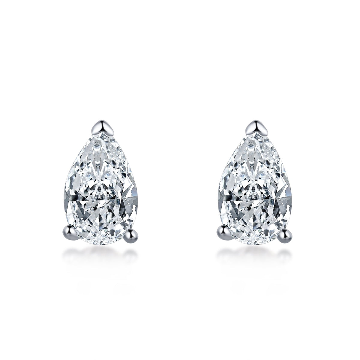 [Perla Lux]Ornate Water Drop Shape Earrings