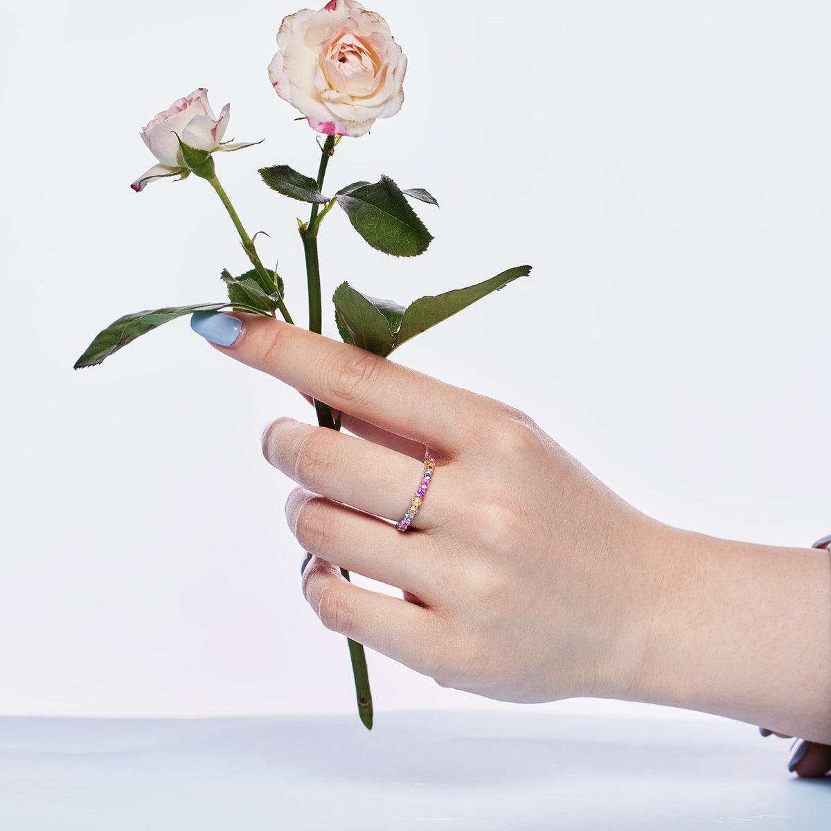 [Perla Lux]Dazzling Resplendent Round Cut Party Ring