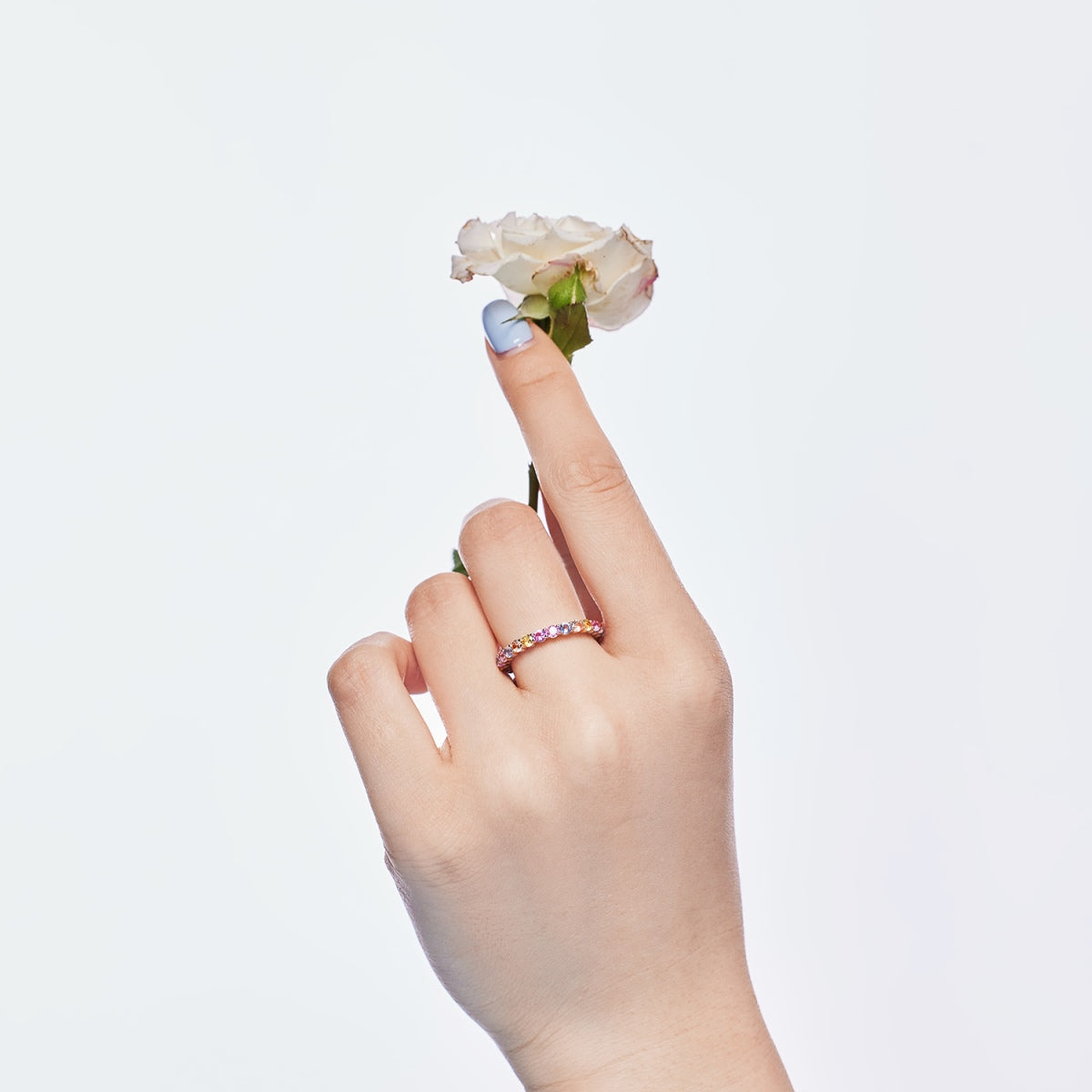 [Perla Lux]Dazzling Resplendent Round Cut Party Ring