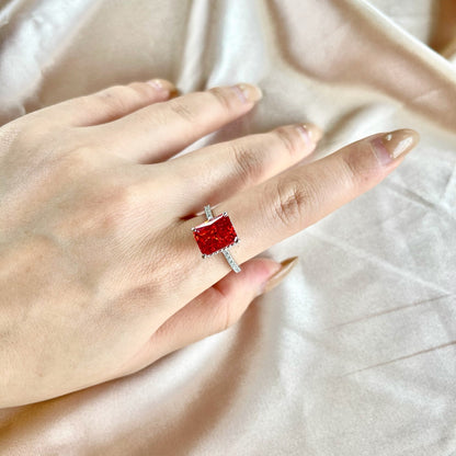[Perla Lux]4.0 Carat Luxurious Engagement Ring