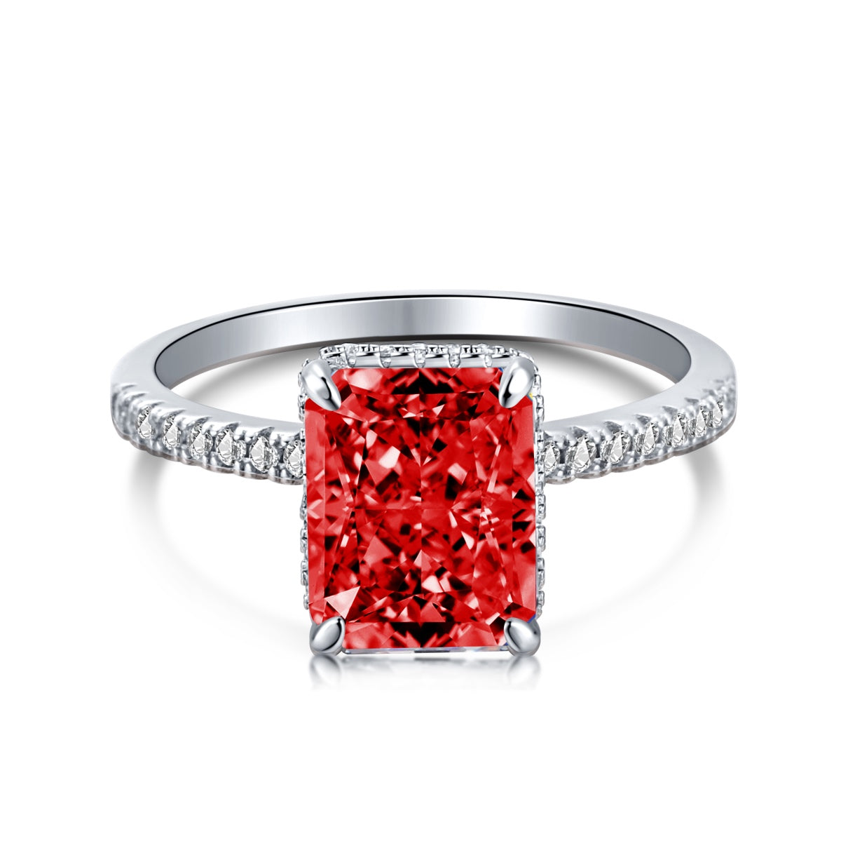 [Perla Lux]4.0 Carat Luxurious Engagement Ring