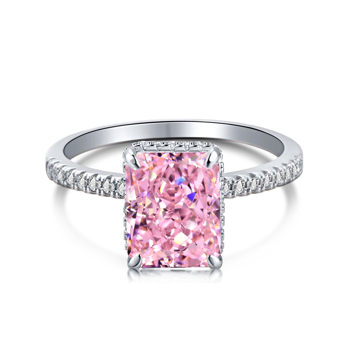 [Perla Lux]4.0 Carat Luxurious Engagement Ring