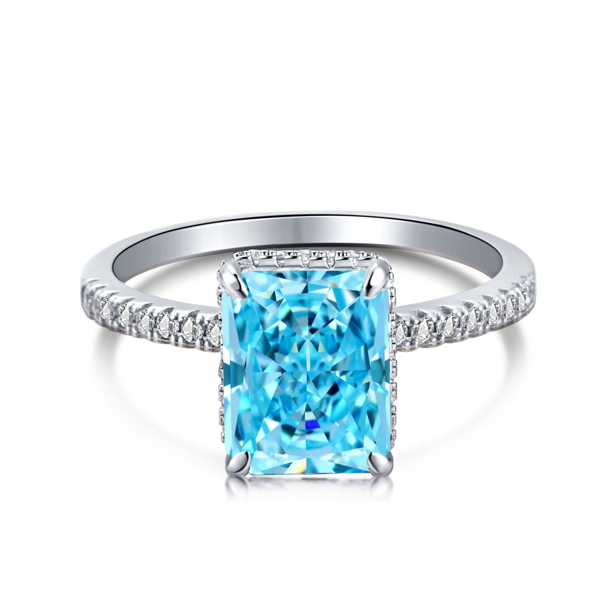 [Perla Lux]4.0 Carat Luxurious Engagement Ring