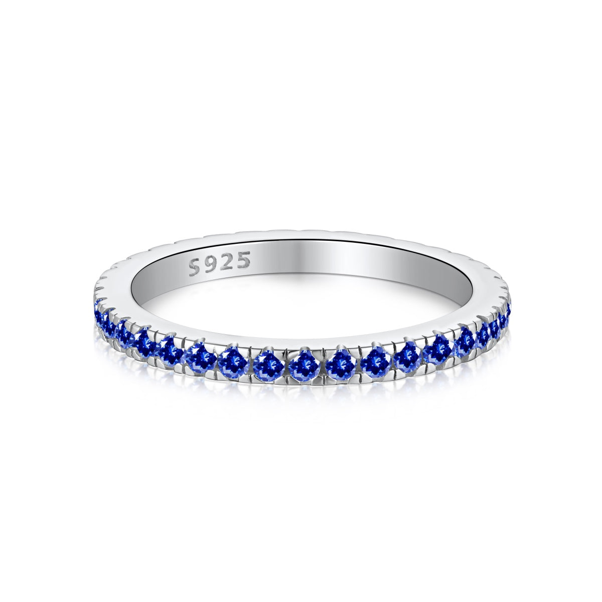 [Perla Lux]Delicate Sparkling Round Cut Daily Ring